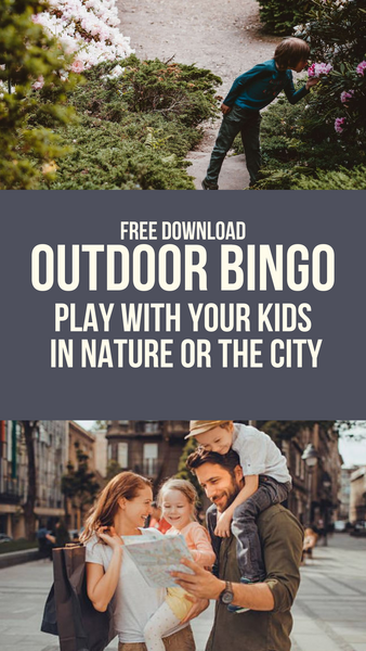 Nature & Urban Bingo Printable Game Board