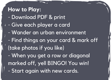 Load image into Gallery viewer, Nature Bingo Game