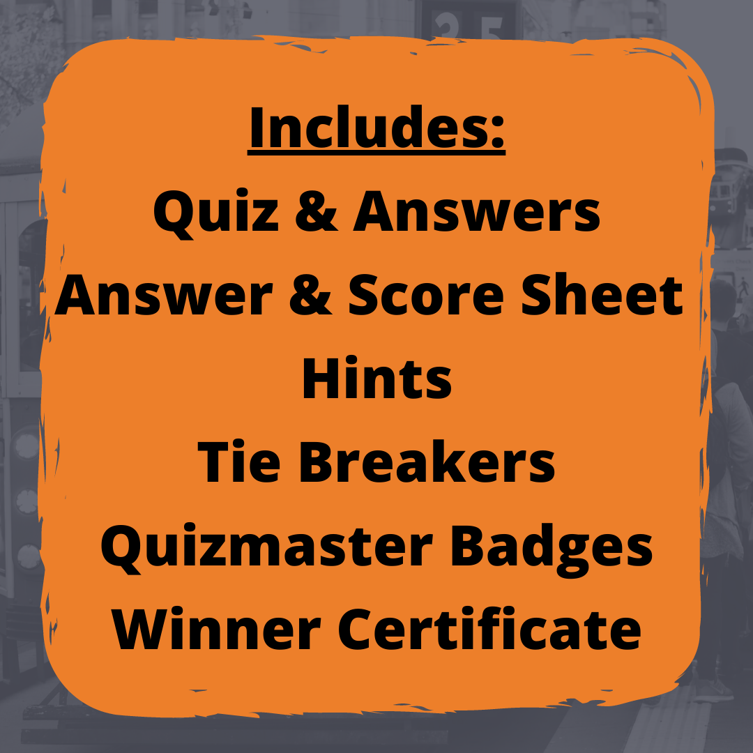 Quest Quiz Pack 3 - Host Your Own Trivia Night – City Quest Australia